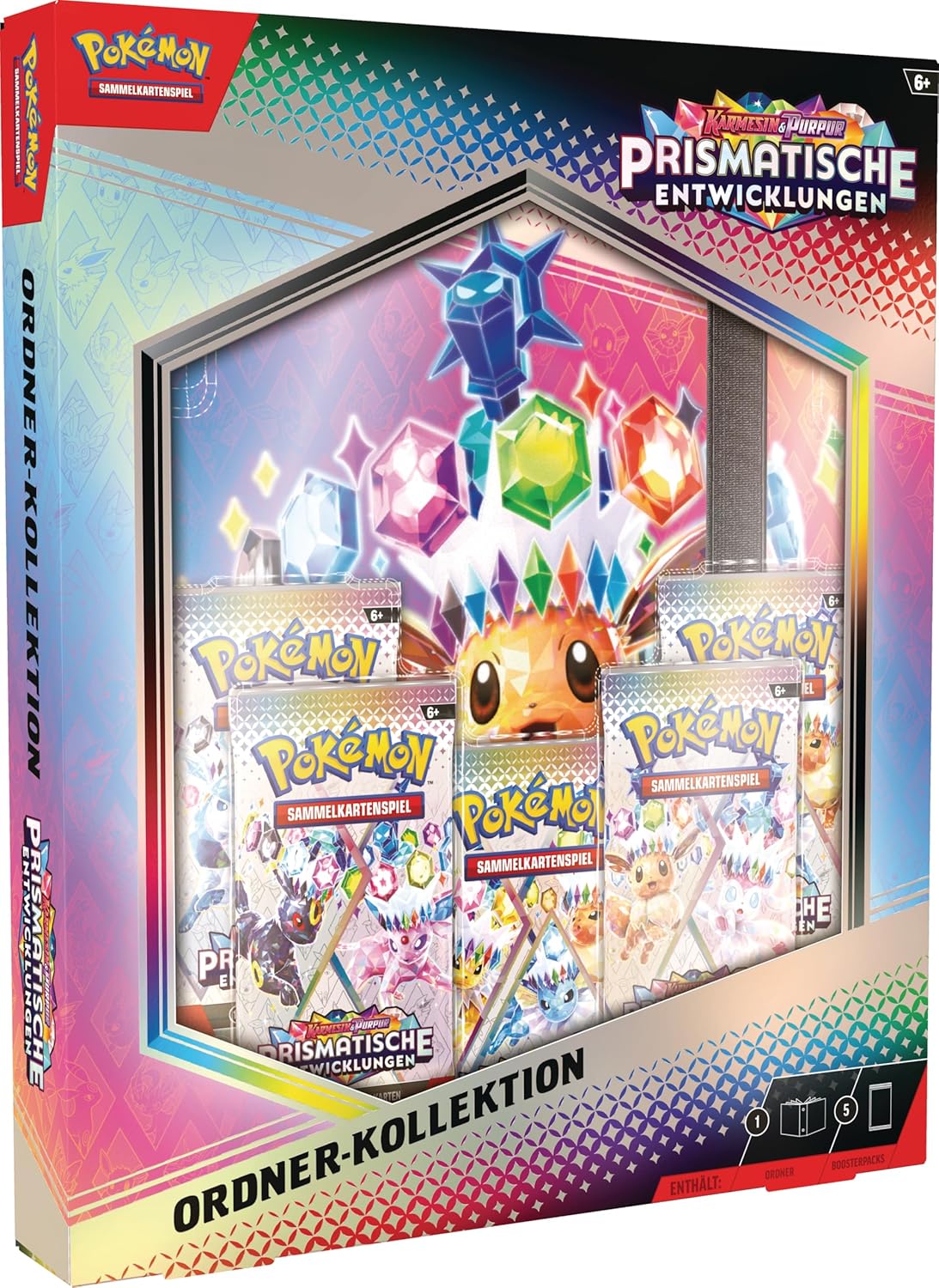 Pokemon Prismatische Entwicklungen Ordner Kollektion DE