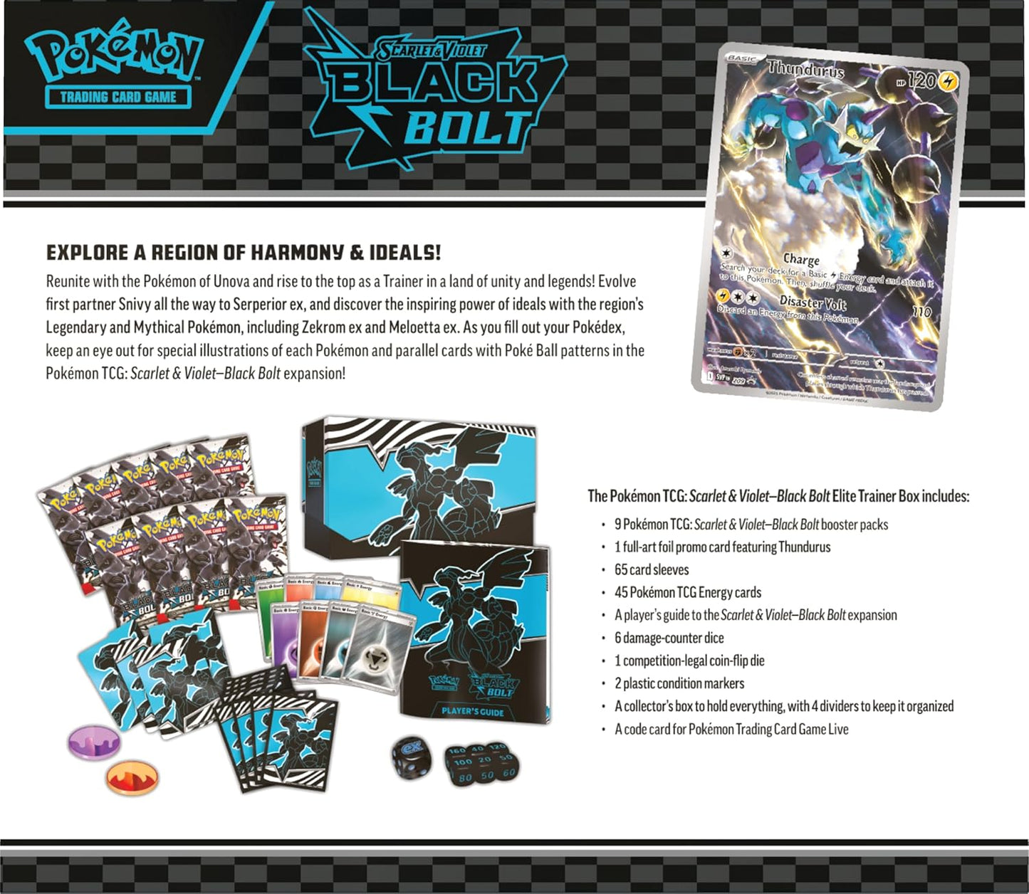 Pokémon TCG: Schwarze Blitze - Top Trainer Box / TTB - DE