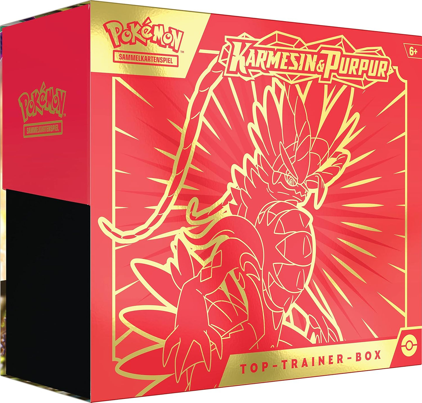 Pokémon TCG: Karmesin & Purpur - Top Trainer Box - DE Koraidon