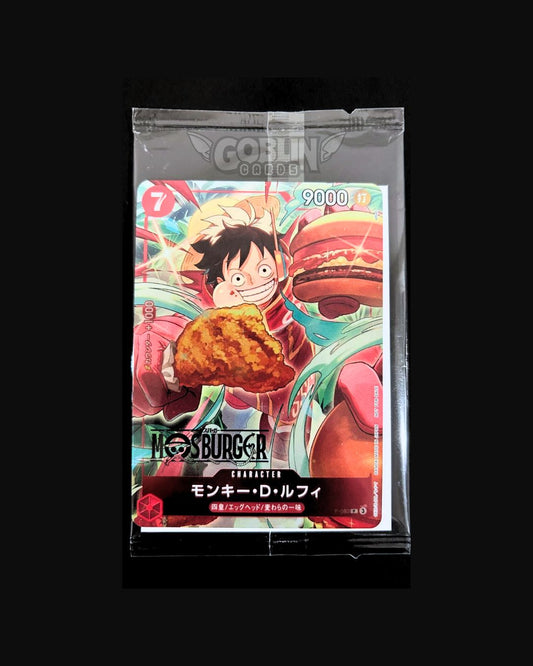 One Piece Promo Mos Burger | Monkey D. Luffy P-080 | Japanisch JP