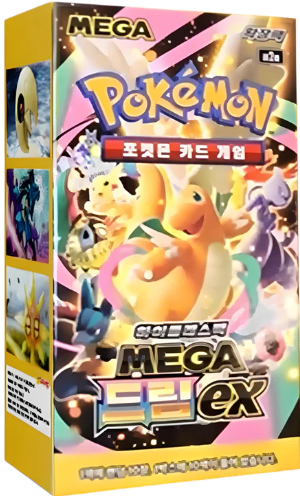 Pokémon MEGA Dream ex Booster Box – Koreanisch