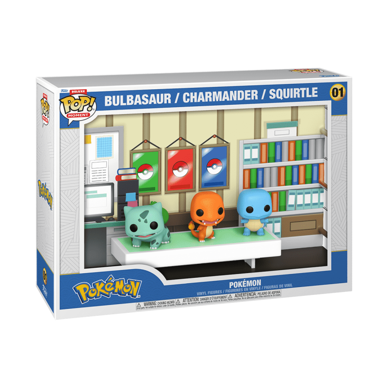 POP Moments DLX Pokémon Starters (1996) Moment Deluxe - Pokémon