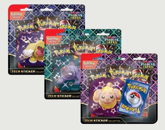 Pokémon TCG: Paldean Fates (SV4.5) - Tech Sticker Blister (EN)