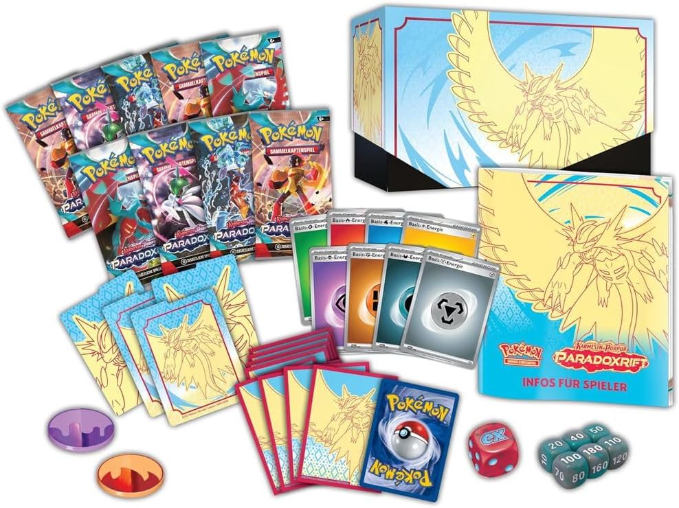 Pokémon TCG: Paradoxrift - Top Trainer Box - DE Donnersichel