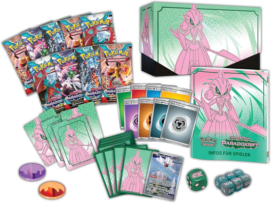 Pokémon TCG: Paradoxrift - Top Trainer Box - DE Eisenkrieger