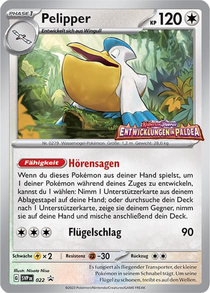 Pokemon Sealed Deck Entwicklungen in Paldea Pre Release DE