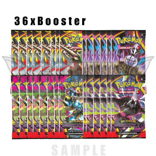 Pokémon Dunkelnacht 36 Booster Display | Deutsch DE