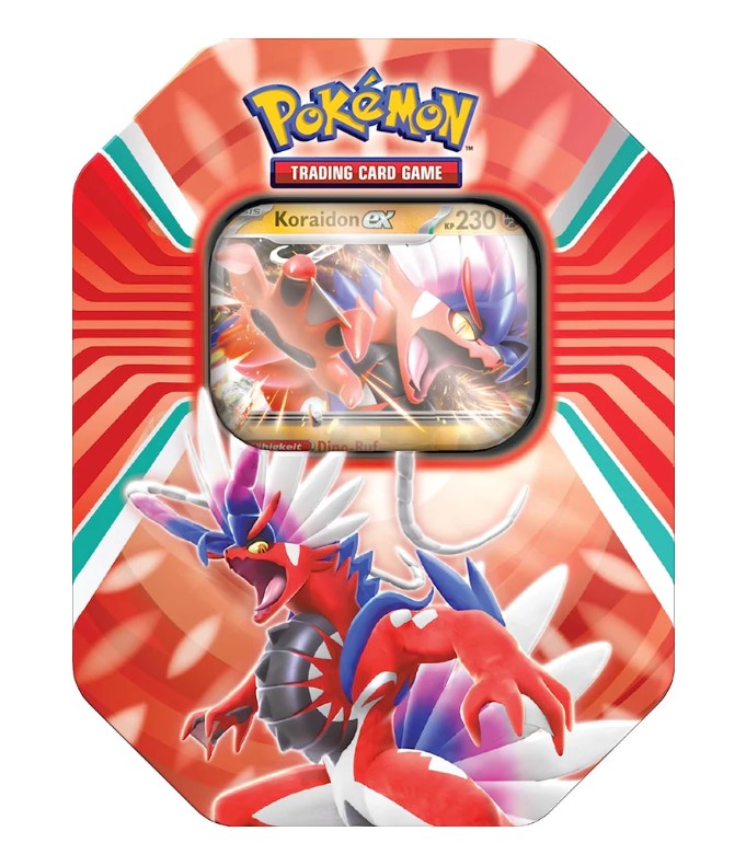 Pokémon - Paldea-Legenden Tin-Box Koraidon-ex