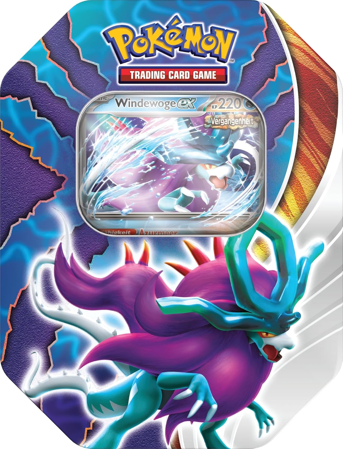 Pokémon Cards Tin Box #112 Windewoge EX