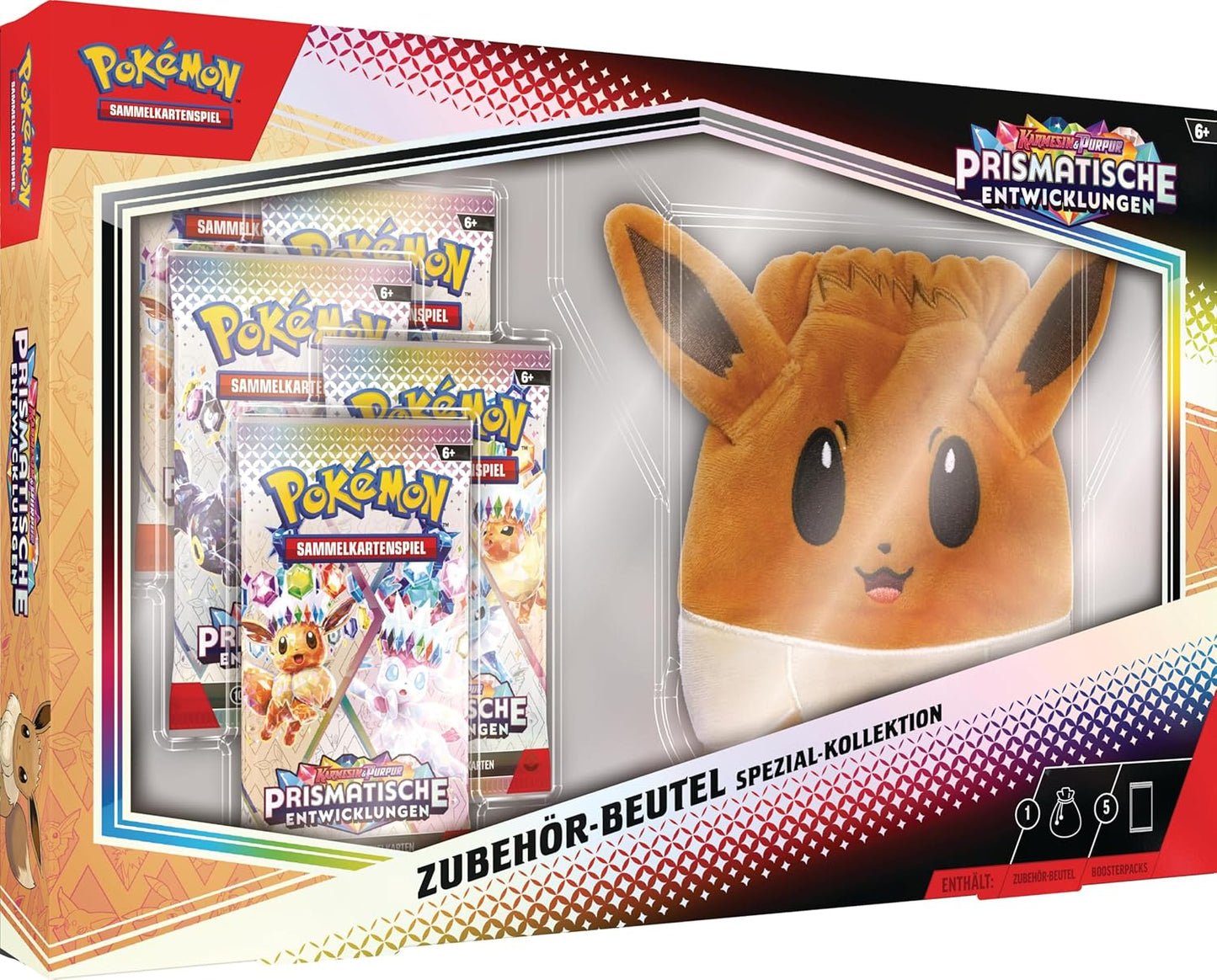 Pokémon TCG: Prismatische Entwicklungen (SV8.5) - Zubehör Spezial Kollektion DE