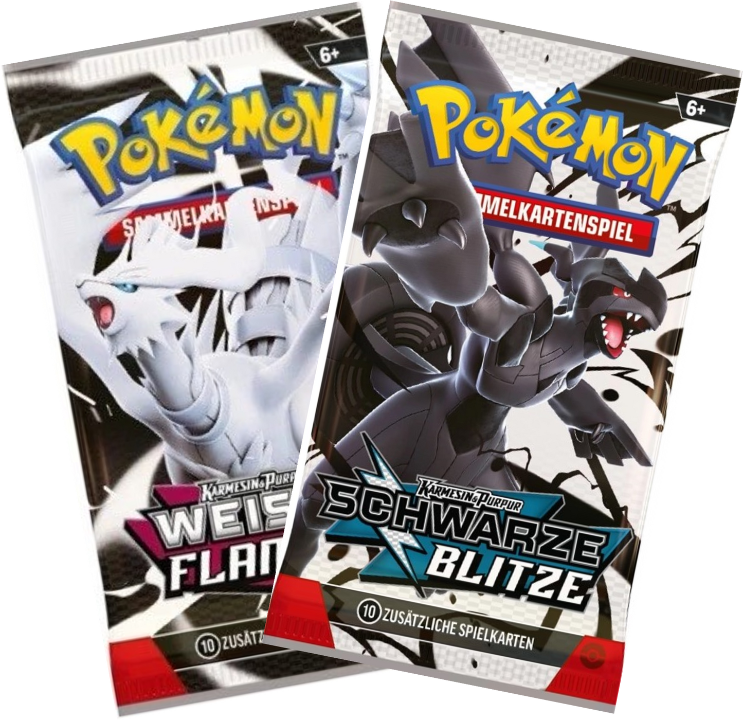 Pokemon Schwarze Blitze / Weiße Flammen Boosterpacks Deutsch