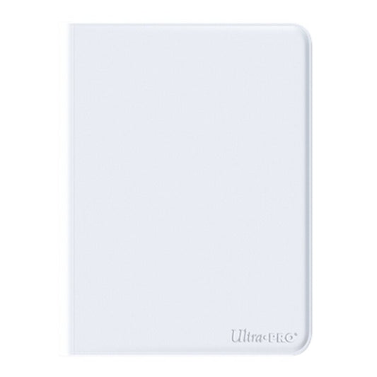 UP 9-Pocket Zippered Pro-Binder - White
