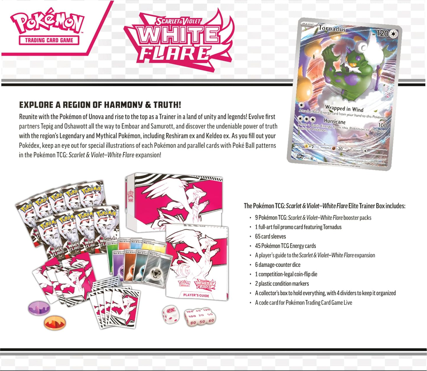 Pokémon TCG: Weiße Flammen - Top Trainer Box / TTB - DE
