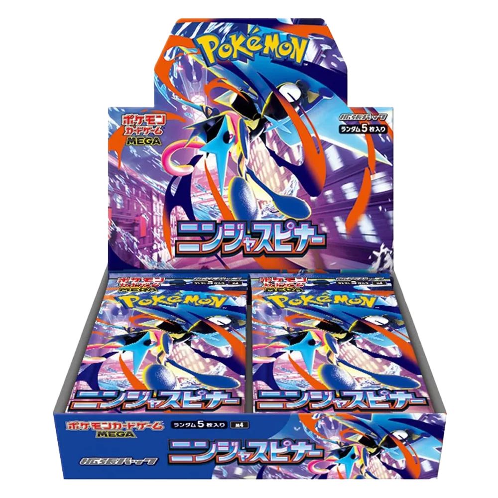 Pokémon Ninja Spinner M4 Booster Box Display JP 30 Booster