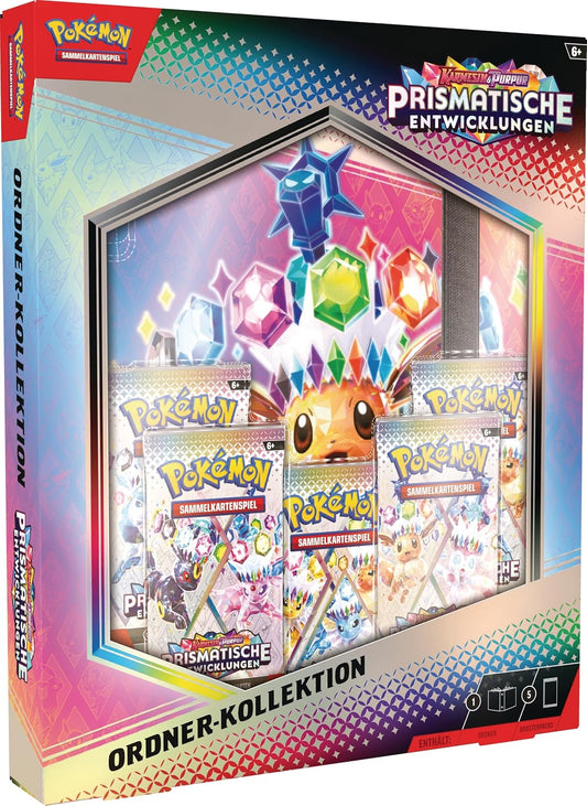 Pokemon Prismatische Entwicklungen Ordner Kollektion DE