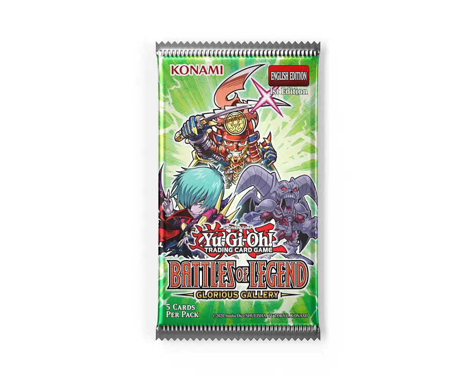 Yu-Gi-Oh! Battle of Legend Glorious Gallery Booster Pack EN