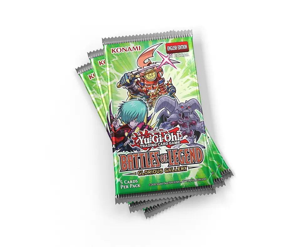 Yu-Gi-Oh! Battle of Legend Glorious Gallery Booster Pack EN