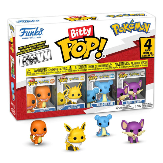 Bitty POP - Pokémon - Series 2 4er-Pack