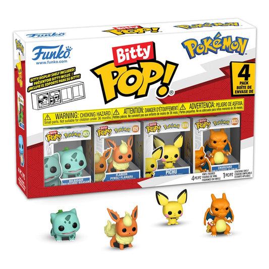Bitty POP - Pokémon - Series 3 4er-Pack