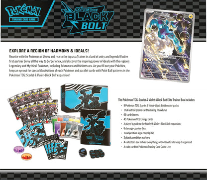 Pokémon TCG: Schwarze Blitze - Top Trainer Box / TTB - DE