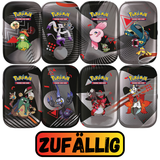 Pokemon Schwarze Blitze & Weiße Flammen Einall Mini Tin Zufällige Auswahl DE