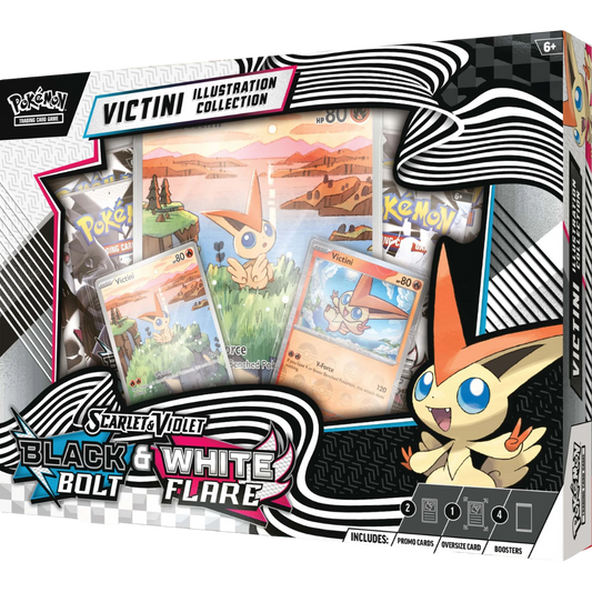 Pokémon Black Bolt & White Flair Victini Illustration Collection EN