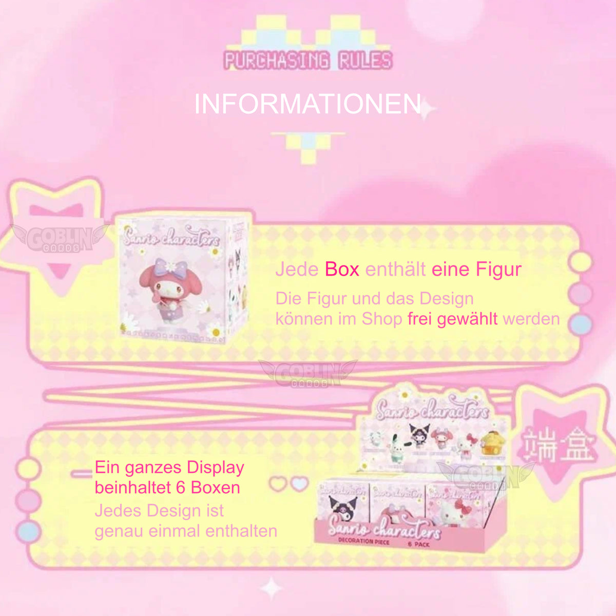 Sanrio | Cupid Edition | magnetische Figuren