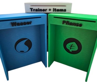 Elementbox-Set für Toploader – 11 Elemente zur Auswahl ohne Käuferkartenstand