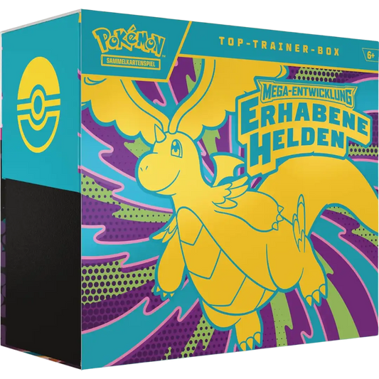 Pokémon – Erhabene Helden Top-Trainer-Box – Deutsch