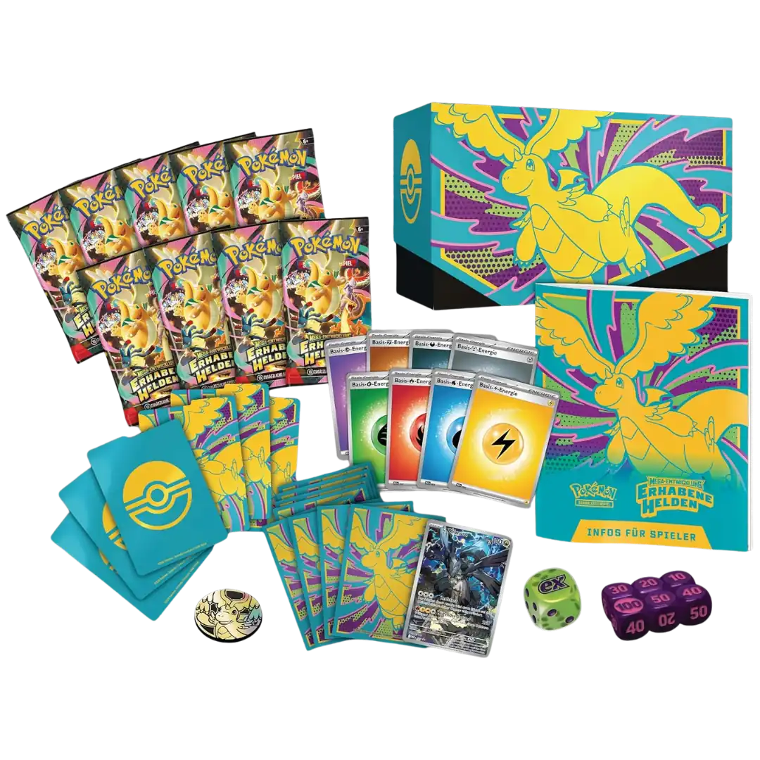 Pokémon – Erhabene Helden Top-Trainer-Box – Deutsch
