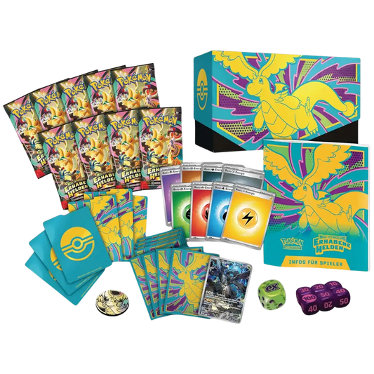 Pokémon – Erhabene Helden Top-Trainer-Box – Deutsch