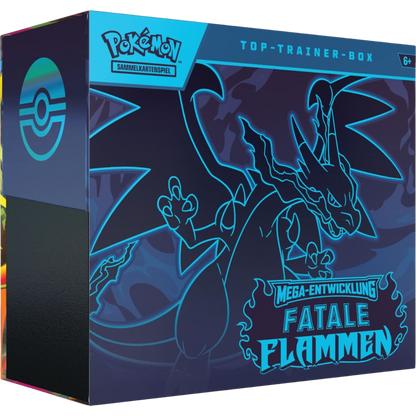 Pokémon TCG: Fatale Flammen - Top Trainer Box / TTB DE