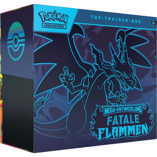 Pokémon TCG: Fatale Flammen - Top Trainer Box / TTB DE