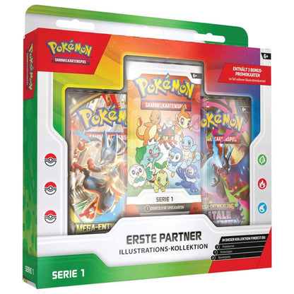 Pokémon Erste Partner Illustrations-Kollektion Serie 1 – Deutsch