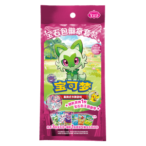 Pokémon Gem Pack Badge Set – Chinesisch