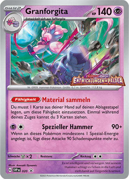 Pokemon Sealed Deck Entwicklungen in Paldea Pre Release DE