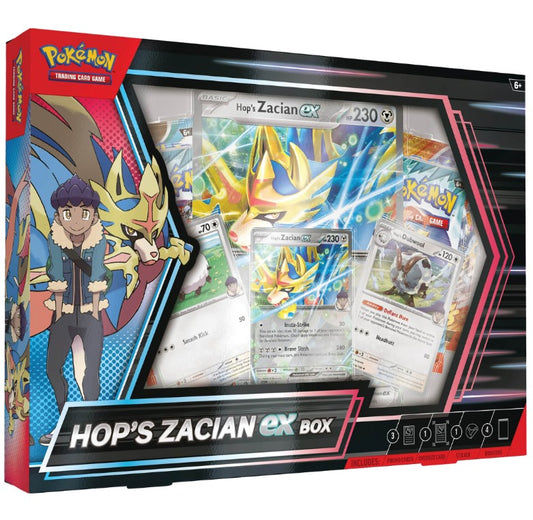 Pokémon Hop's Zacian ex-Kollektion EN