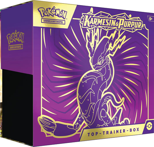 Pokémon TCG: Karmesin & Purpur - Top Trainer Box - DE Miraidon