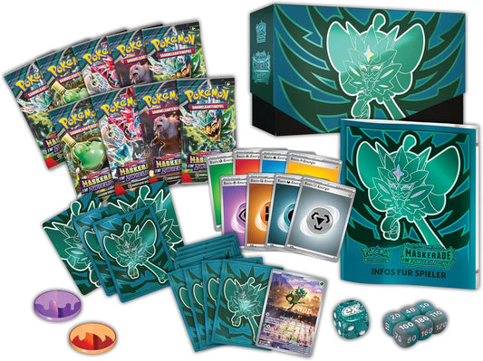Pokémon TCG: Maskerade im Zwielicht - Top Trainer Box - DE