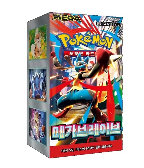 Pokemon Mega Brave Display/Booster Koreanisch