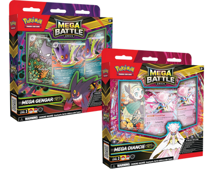 PKM Kampfdeck Mega Gengar ex / Mega Diancie ex DE