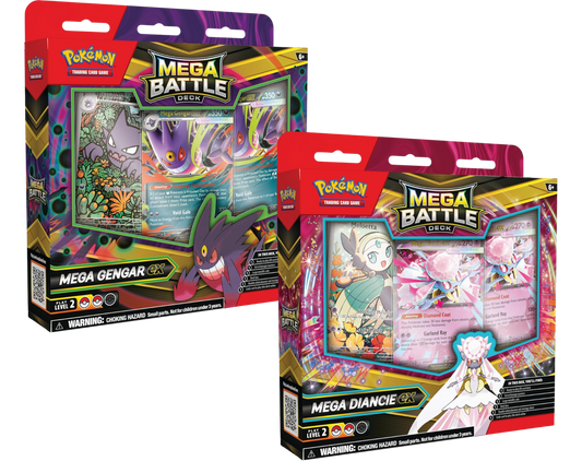 PKM Kampfdeck Mega Gengar ex / Mega Diancie ex DE