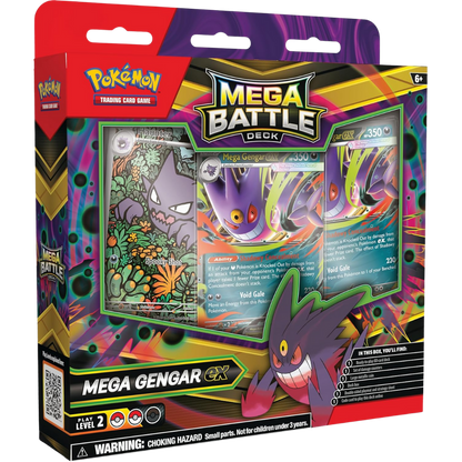 PKM Kampfdeck Mega Gengar ex / Mega Diancie ex DE