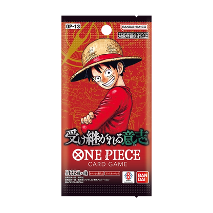 One Piece Carrying On His Will (OP-13) Einzelbooster | JP