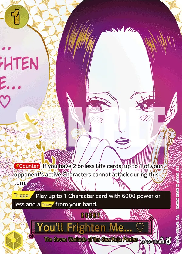 One Piece The Azure Sea's Seven (OP-14) 3er Boosterbundle | JP