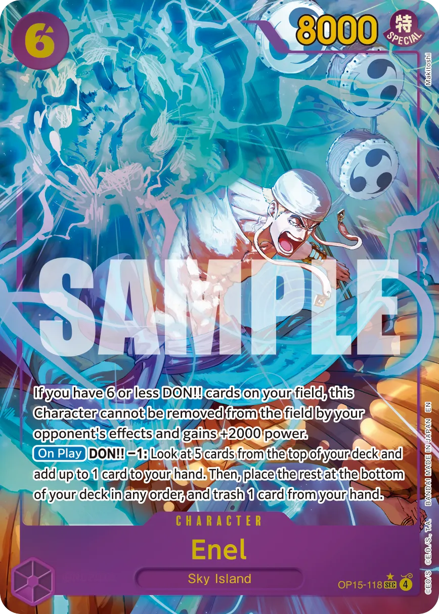 One Piece Adventure on Kami’s Island (OP-15) 3er Boosterbundle | JP