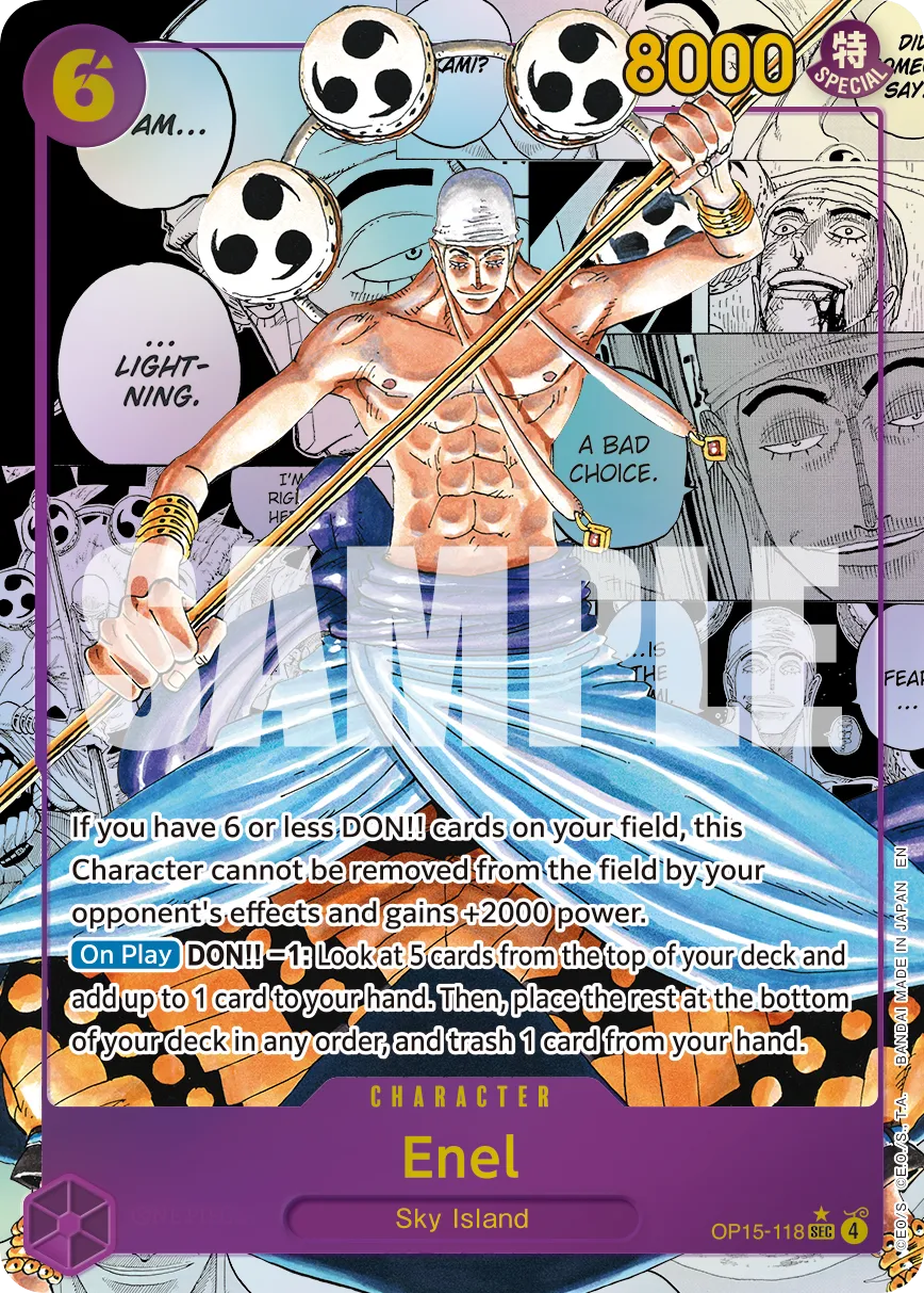One Piece Adventure on Kami’s Island (OP-15) 3er Boosterbundle | JP