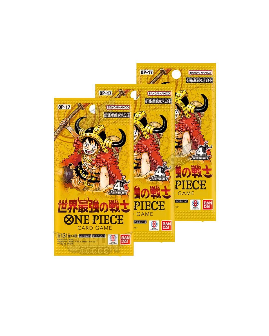 PR-ORDER - One Piece | OP 17 The World’s Strongest Warriors Booster Display | Japanisch JP