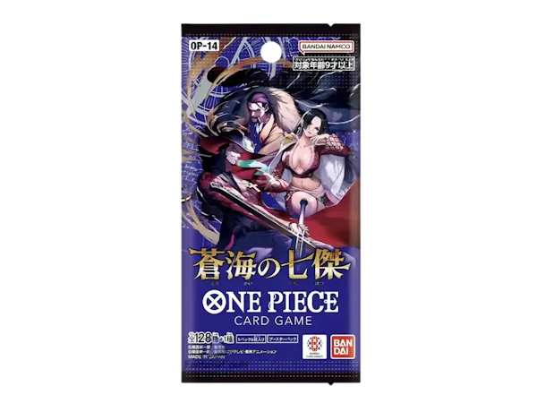 One Piece The Azure Sea's Seven (OP-14) Einzelbooster | JP