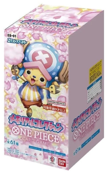 One Piece Card Game – Memorial Collection (EB-01) Booster Box Display – Japanisch